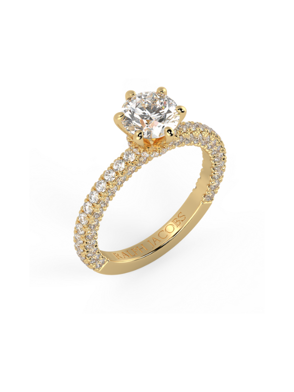 Eden Moissanite Engagement Ring