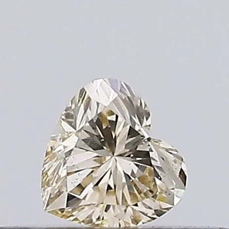 0.15ct Heart Natural Diamond (Colour Fancy Light Brown, Clarity SI1, Uncertified)
