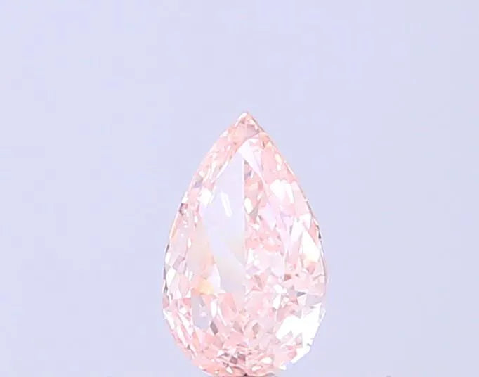0.27ct Pear Lab Grown Diamond (Colour Fancy Light Pinkish Brown, Clarity VS1, IGI Certified)