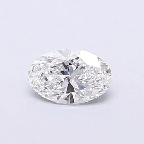 0.28ct Oval Lab Grown Diamond (Colour D, Clarity VS2, IGI Certified)