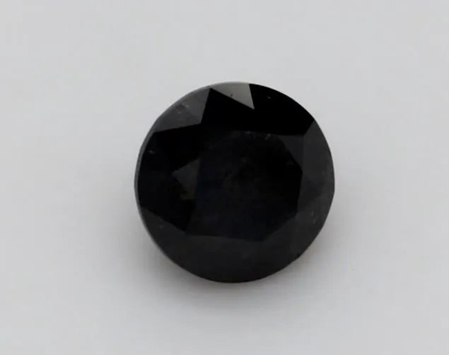 0.28ct Round Natural Diamond (Colour Fancy Black, Clarity VVS2, Cut EX, GIA Certified)