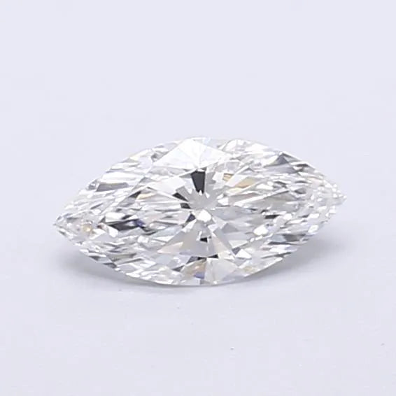 0.31ct Marquise Lab Grown Diamond (Colour D, Clarity VVS2, IGI Certified)