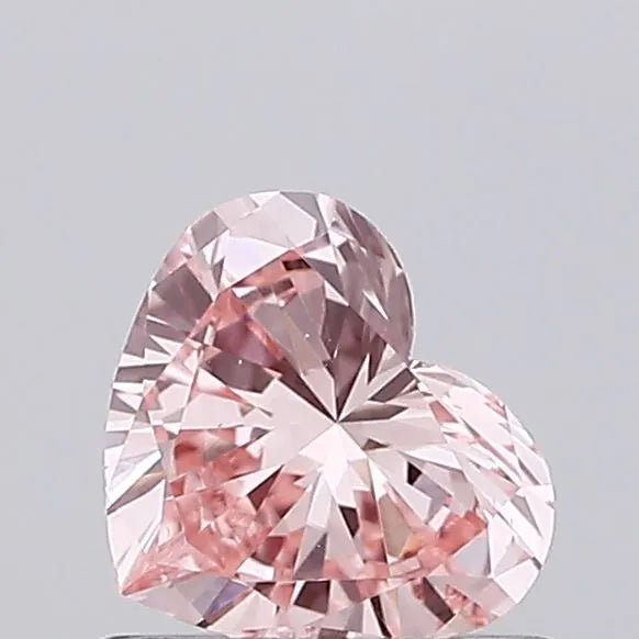 0.36ct Heart Lab Grown Diamond (Colour Fancy Vivid Pink, Clarity VS1, Uncertified)