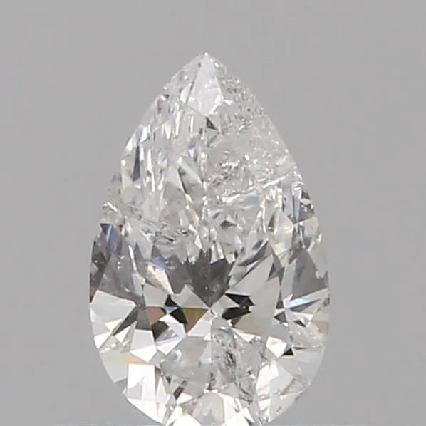 0.40ct Pear Natural Diamond (Colour E, Clarity I3, GIA Certified)
