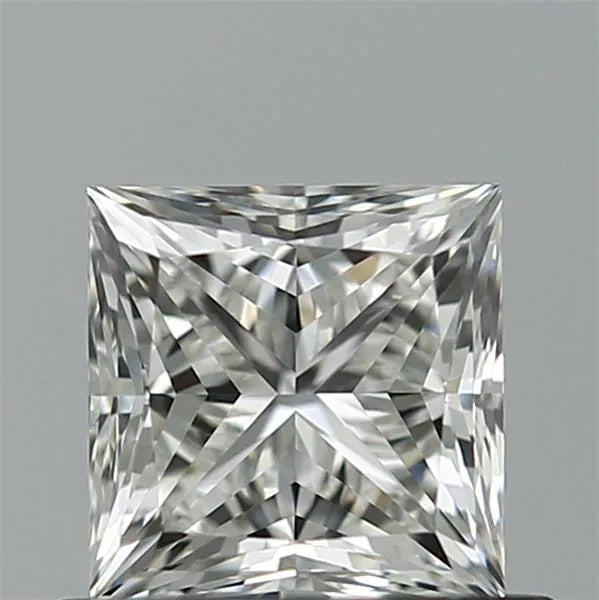 0.80ct Princess Natural Diamond (Colour F, Clarity VVS1, Cut VG, IGI Certified)