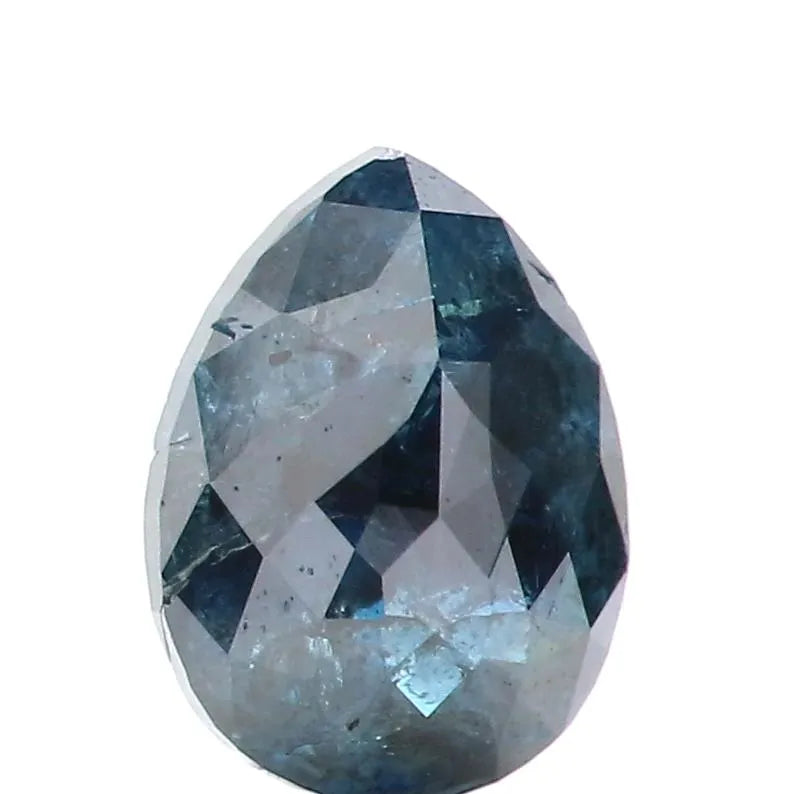 0.89ct Pear Natural Diamond (Colour Fancy Blue, Clarity I3, Cut VG, Uncertified)
