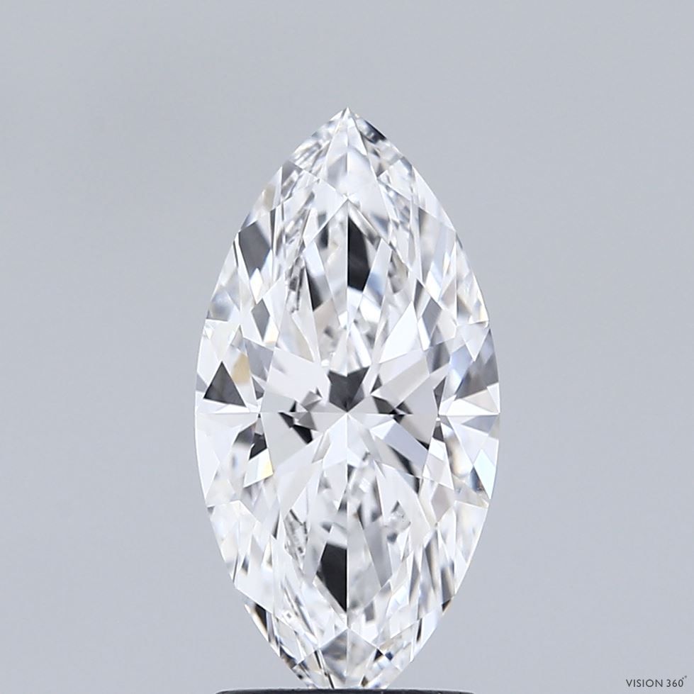 2 Carat E-VVS2 Marquise Lab Diamond