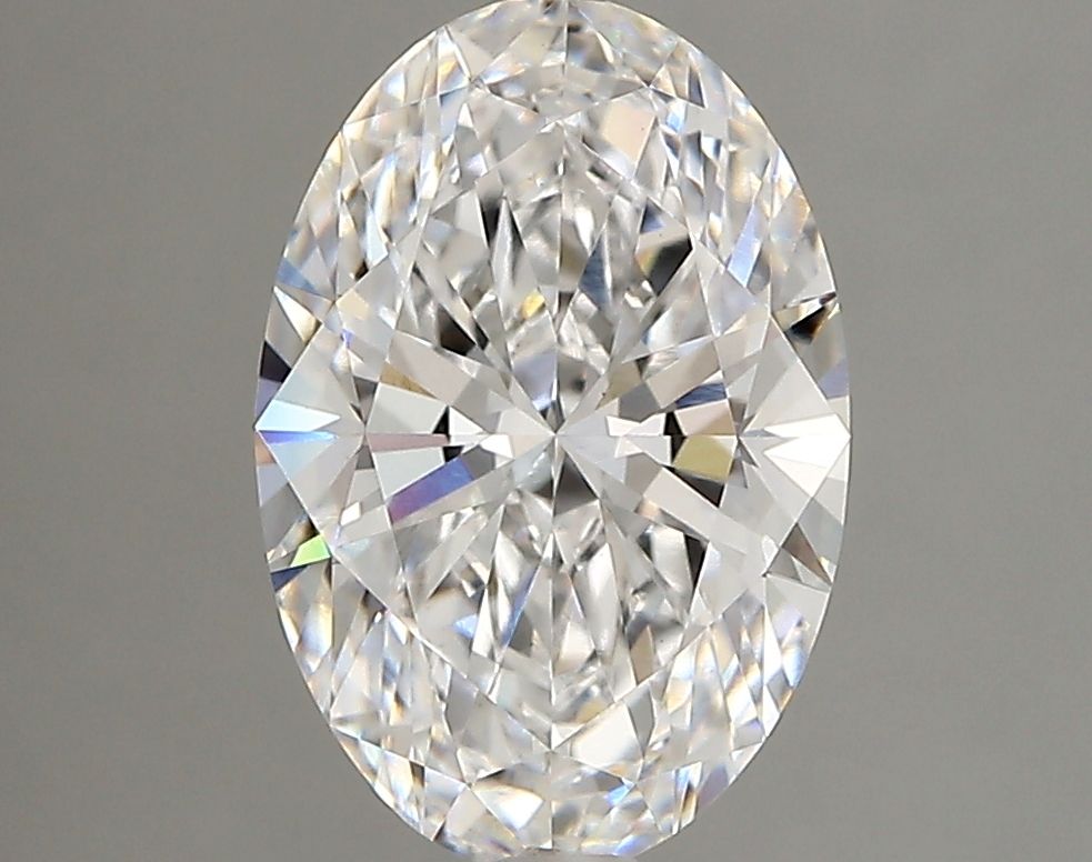 2.57 Carat D-VVS2 Oval Lab Diamond