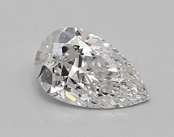 0.68 Carat D-VS1 Pear Lab Diamond