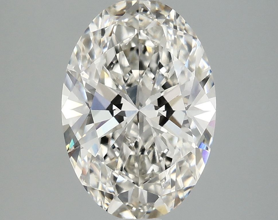 2.90 Carat H-VVS2 Oval Lab Diamond