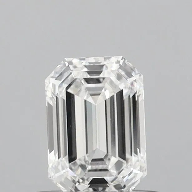 0.53ct Emerald Lab Grown Diamond (Colour D, Clarity VVS2, IGI Certified)