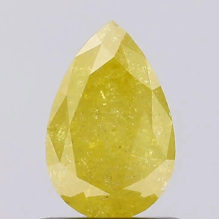 1.05ct Pear Natural Diamond (Colour Yellow, Clarity I3, Uncertified)