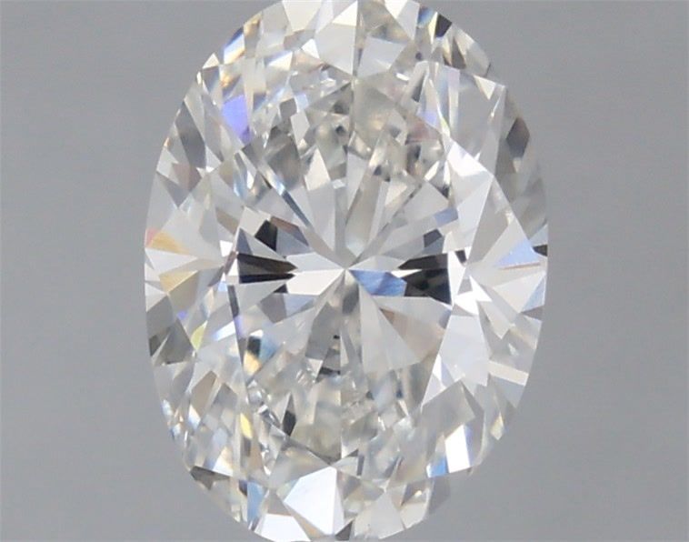 0.96 Carat F-VVS2 Oval Lab Diamond