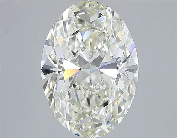 3.01ct Oval Natural Diamond (Colour J, Clarity IF, Cut VG, IGI Certified)