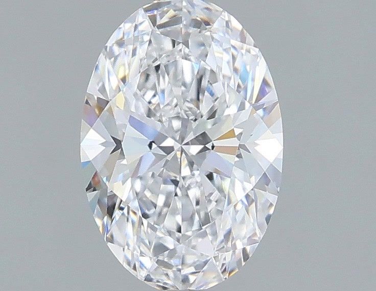 1.02 Carat D-VVS1 Oval Lab Diamond