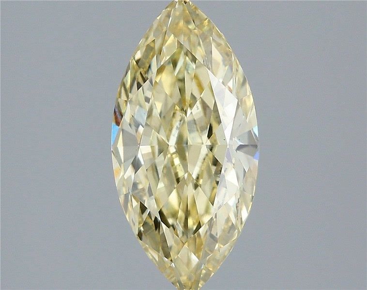 1.60 Carat Marquise Cut Fancy Yellow
