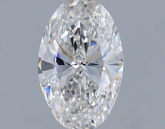 0.82 Carat F-VS2 Oval Lab Diamond