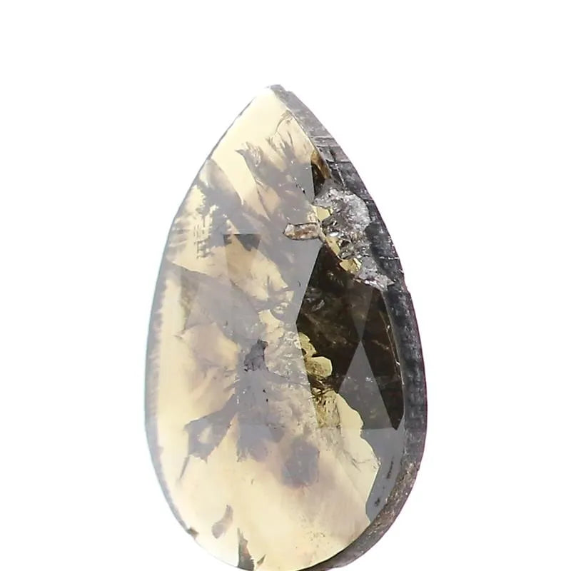 0.85ct Pear Natural Diamond (Colour Fancy Gray, Clarity I3, Cut VG, Uncertified)