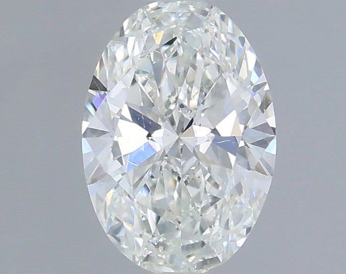 0.57 Carat E-SI1 Oval Cut Diamond
