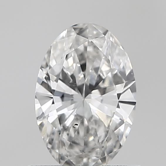 0.80 Carat F-VS2 Oval Lab Diamond