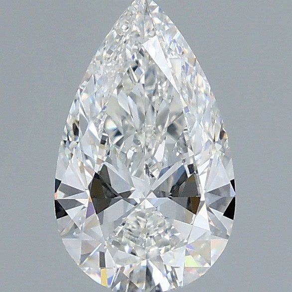 1.00 Carat F-VS2 Pear Lab Diamond
