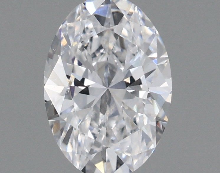 0.64 Carat D-VS1 Oval Lab Diamond