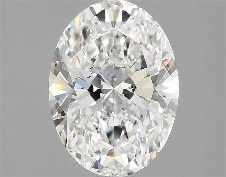 1.93ct Oval Lab Grown Diamond (Colour D, Clarity VS2, IGI Certified)