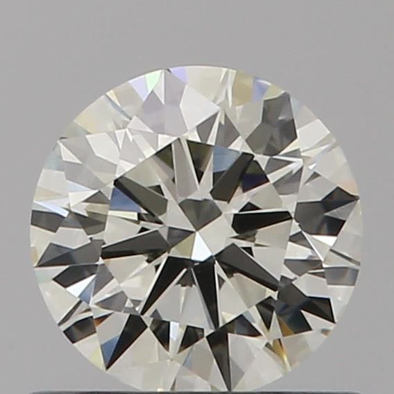 0.57 Carat J-VVS2 Round Cut Diamond