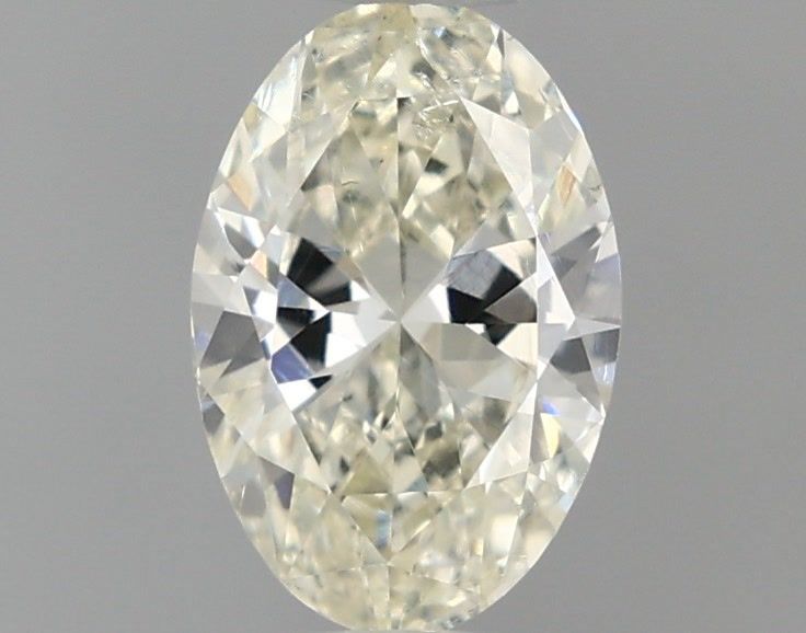 0.41 Carat J-SI1 Oval Cut Diamond