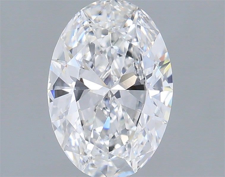 0.91 Carat D-VS2 Oval Lab Diamond