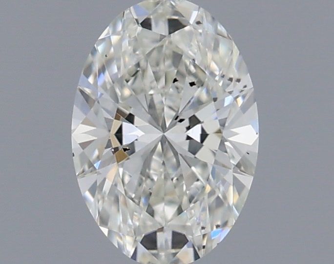0.42 Carat J-SI2 Oval Cut Diamond