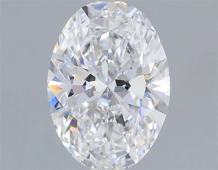 1.00 Carat D-VVS2 Oval Lab Diamond