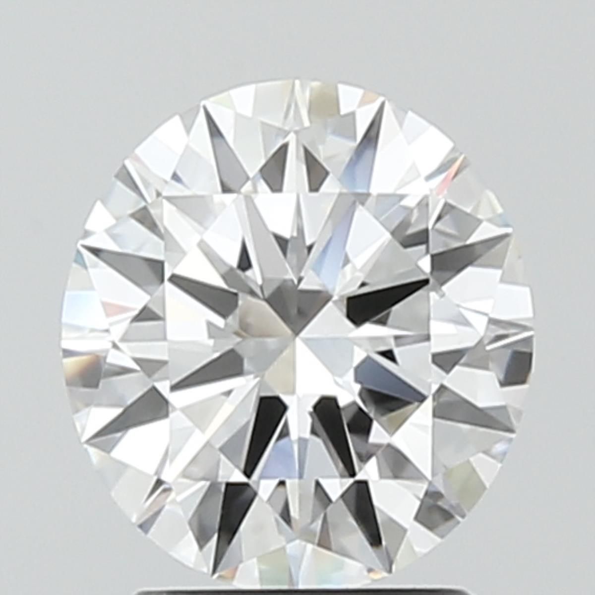 1.65 Carat D-VVS2 Round Lab Diamond