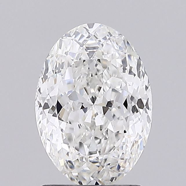 1.55 Carat F-VS1 Oval Lab Diamond
