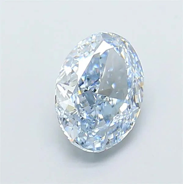 1.30ct Oval Lab Grown Diamond (Colour Fancy Intense Blue, Clarity VVS2, IGI Certified)