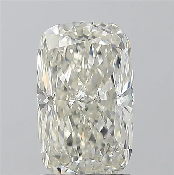 1.70ct Cushion modified Natural Diamond (Colour K, Clarity SI1, GIA Certified)