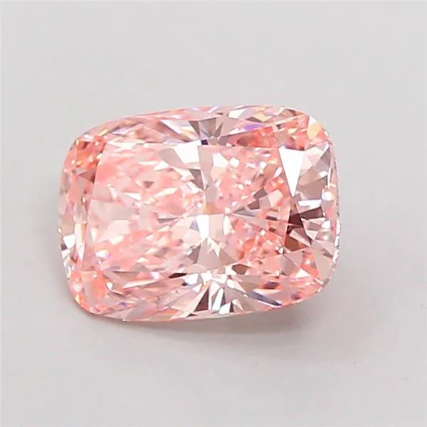 1.90ct Cushion modified Lab Grown Diamond (Colour Fancy Intense Pink, Clarity VS1, IGI Certified)