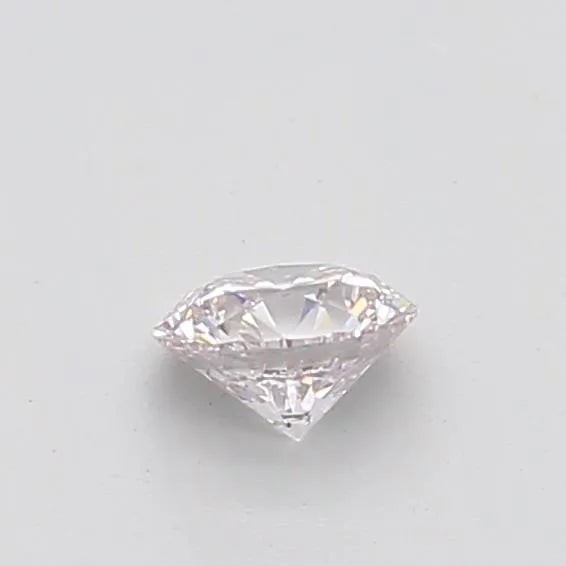 0.37ct Round Natural Diamond (Colour Faint Pink, Clarity SI2, Cut GD, GIA Certified)