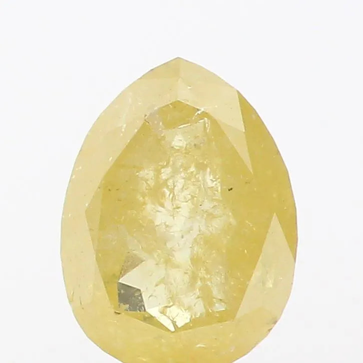 0.60ct Pear Natural Diamond (Colour Fancy Yellow, Clarity I3, Cut VG, Uncertified)