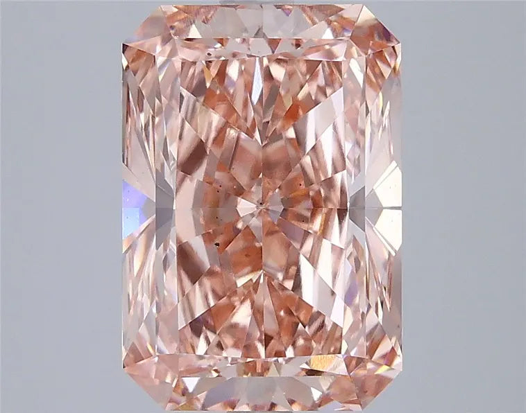 4.01ct Radiant Lab Grown Diamond (Colour Fancy Vivid Pink, Clarity VS2, IGI Certified)