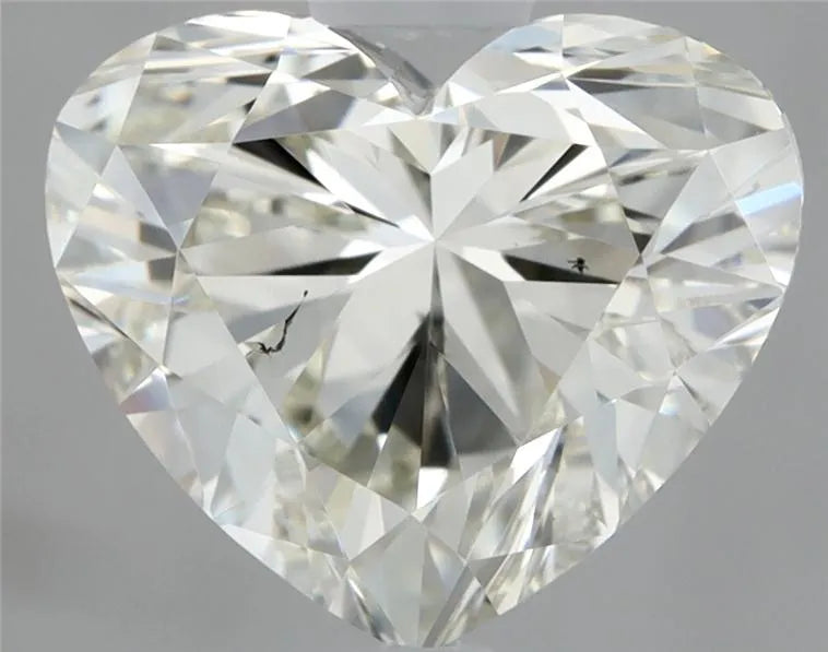 1.01ct Heart Natural Diamond (Colour J, Clarity VS2, Cut VG, IGI Certified)