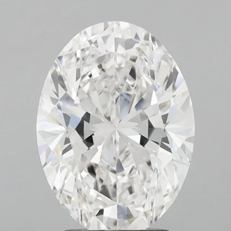 2.14ct Oval Lab Grown Diamond (Colour D, Clarity VVS1, IGI Certified)