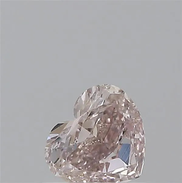 0.29ct Heart Natural Diamond (Colour Fancy Pinkish Brown, Clarity SI2, GIA Certified)