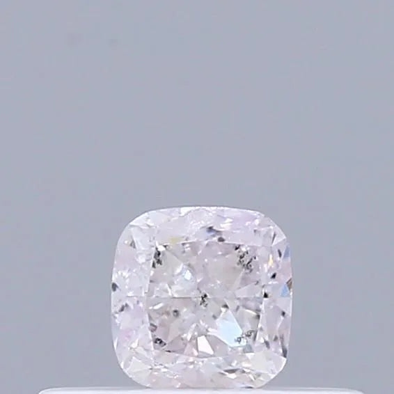 0.25ct Cushion modified Natural Diamond (Colour Faint Pink, Clarity I1, GIA Certified)