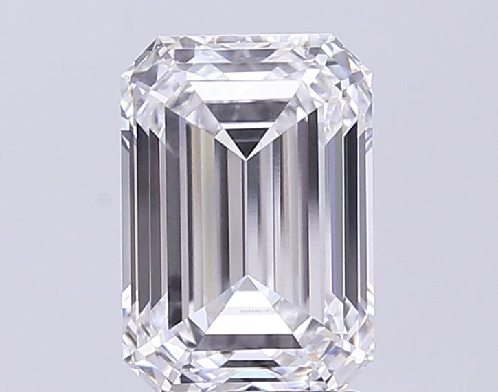 3.09 Carat E-VVS1 Emerald Lab Diamond