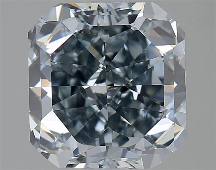 1.36ct Cushion modified Natural Diamond (Colour Fancy Intense Blue, Clarity IF, GIA Certified)