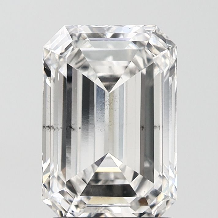 2.52 Carat F-SI1 Emerald Lab Diamond