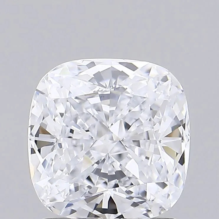 1.55ct Cushion brilliant Lab Grown Diamond (Colour D, Clarity VVS2, IGI Certified)
