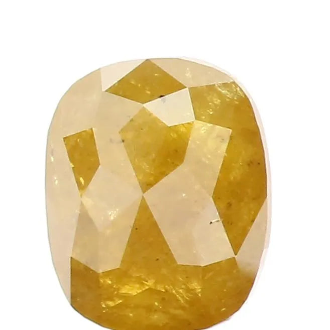 0.72ct Cushion brilliant Natural Diamond (Colour Fancy Yellow, Clarity I3, Cut VG, Uncertified)