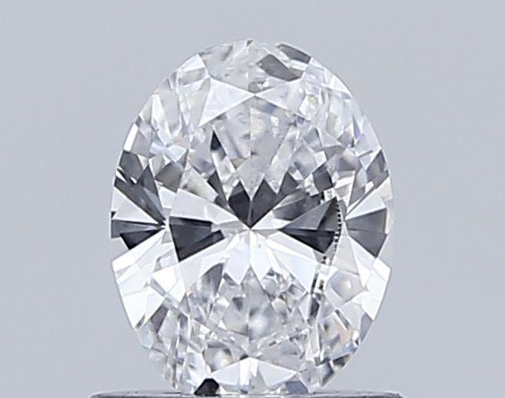 0.61 Carat D-VS1 Oval Lab Diamond